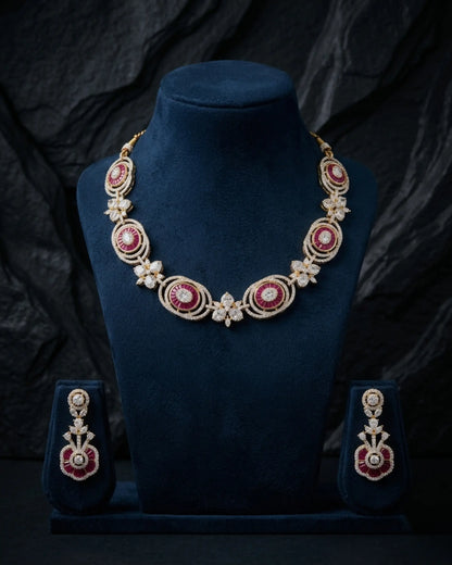 Varnika AD Floral Elegance Set Zestro