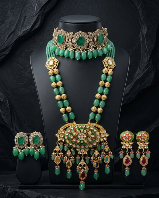 Yashi Rajwada Elegance Set Zestro
