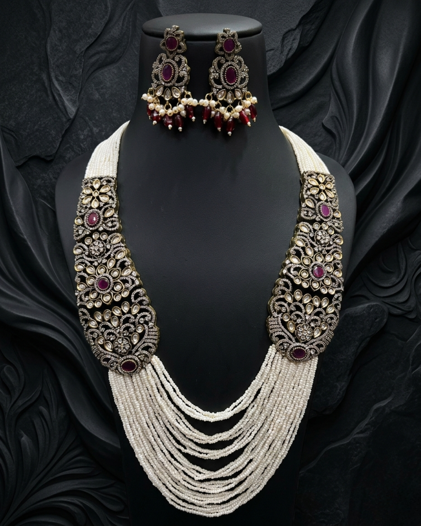 Zarmina Heritage Pearl Set