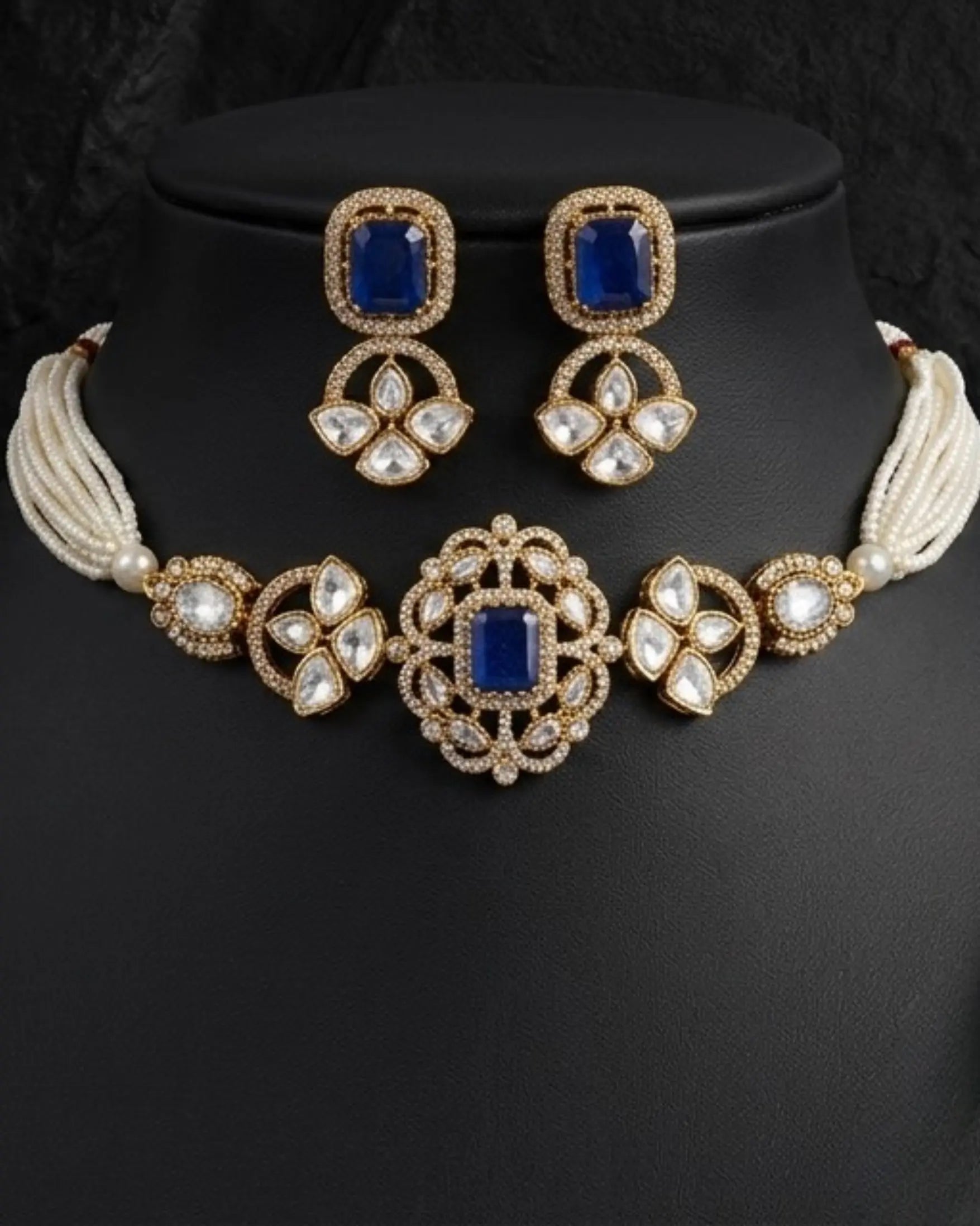 Poorva Heirloom Choker Set Zestro