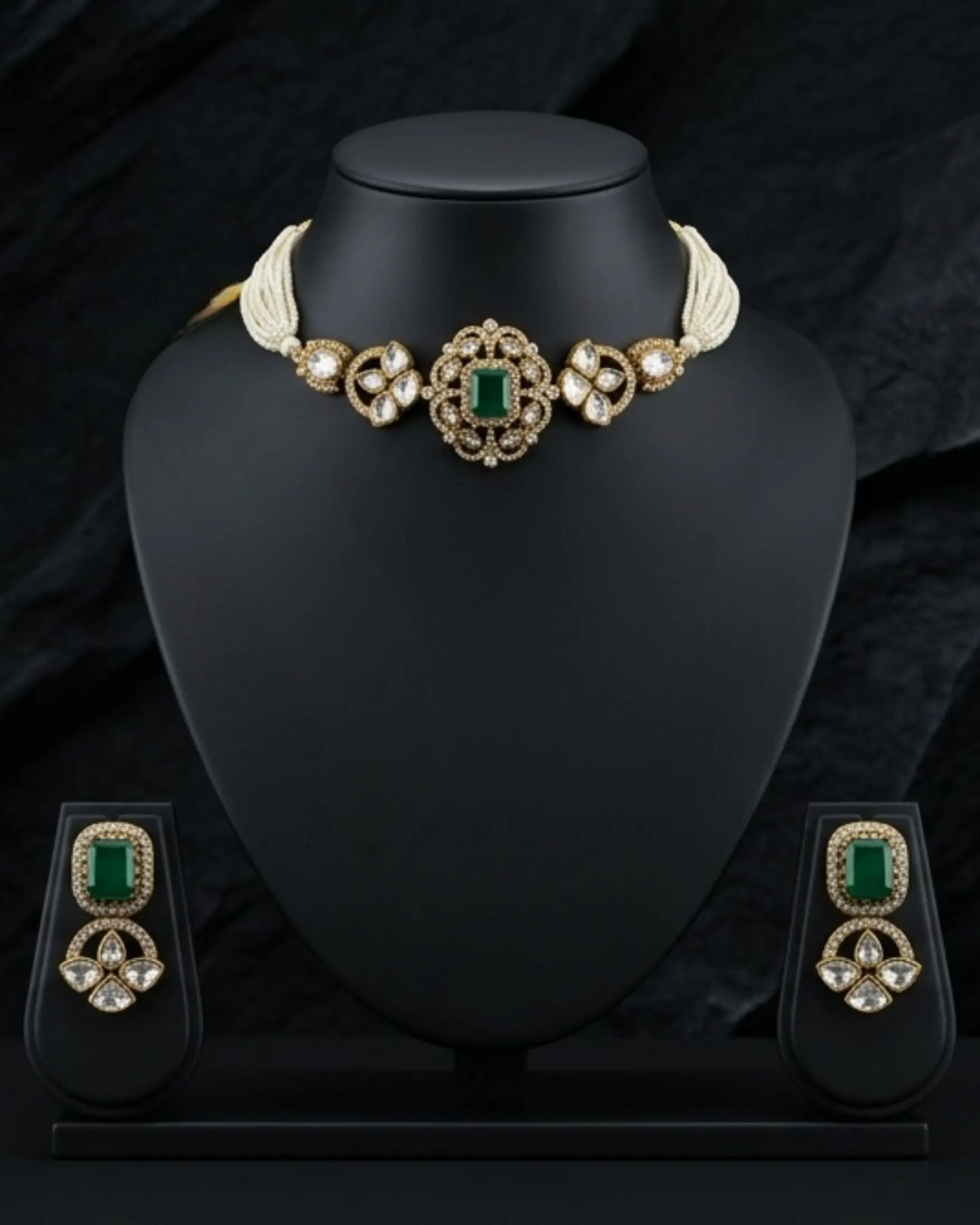 Poorva Heirloom Choker Set Zestro