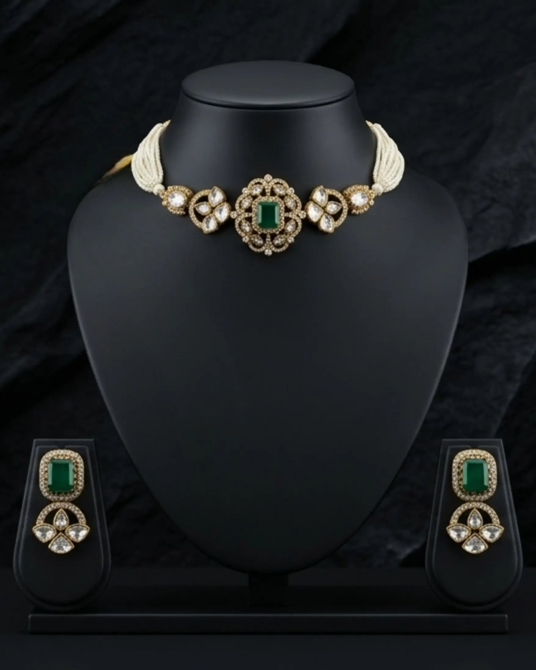 Poorva Heirloom Choker Set Zestro