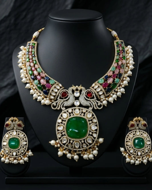 Meherbaan Regal Necklace Set Zestro
