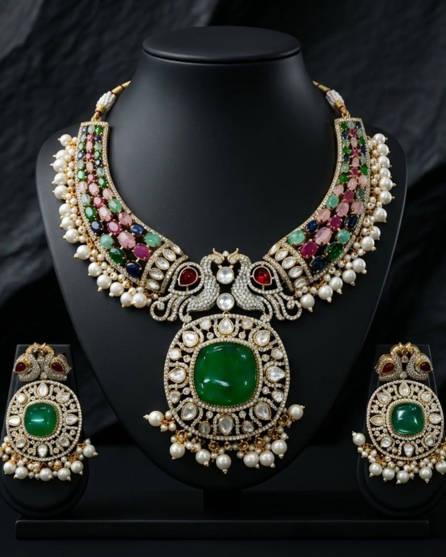 Meherbaan Regal Necklace Set Zestro