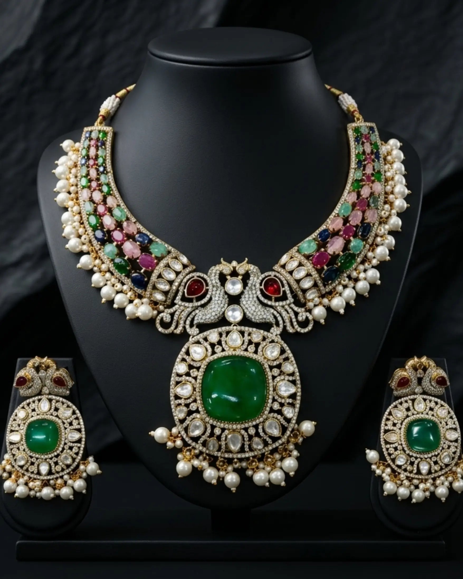 Meherbaan Regal Necklace Set Zestro