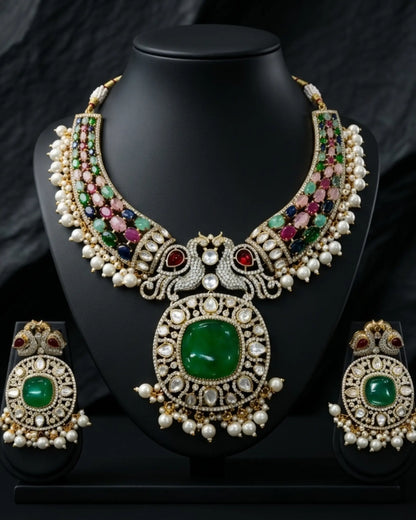 Meherbaan Regal Necklace Set Zestro