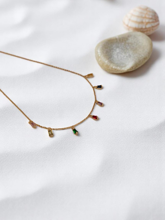 Gem Drop Necklace