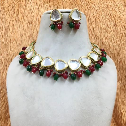 Kundan Drop Necklace