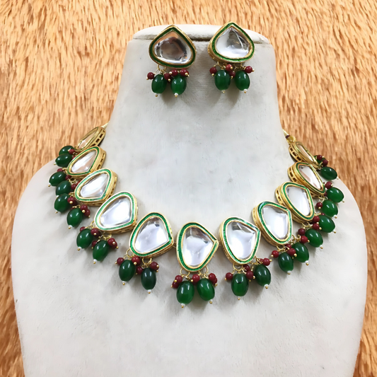 Kundan Drop Necklace