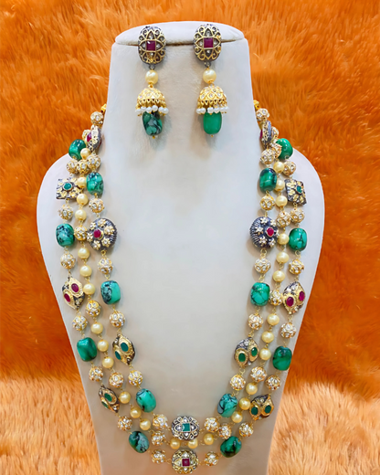 Multi-Colored Layered Mala