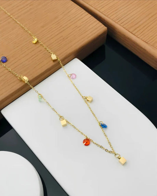 Prism Lock Necklace Zestro