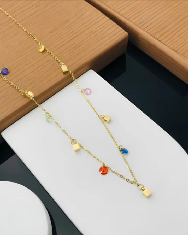 Prism Lock Necklace Zestro