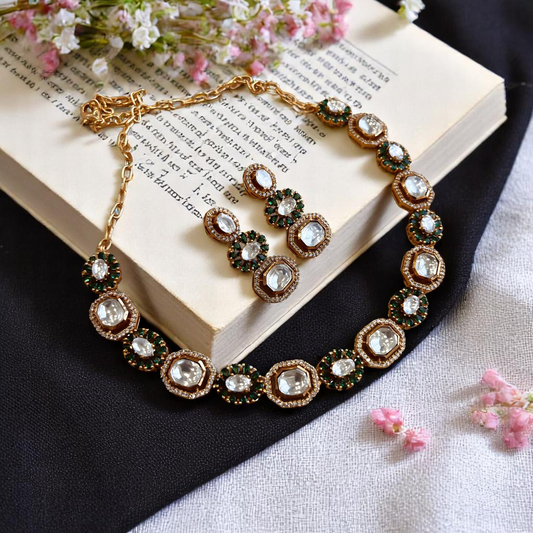 Regal Kundan Blossom Set