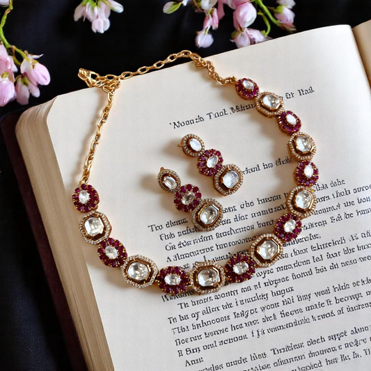Regal Kundan Blossom Set