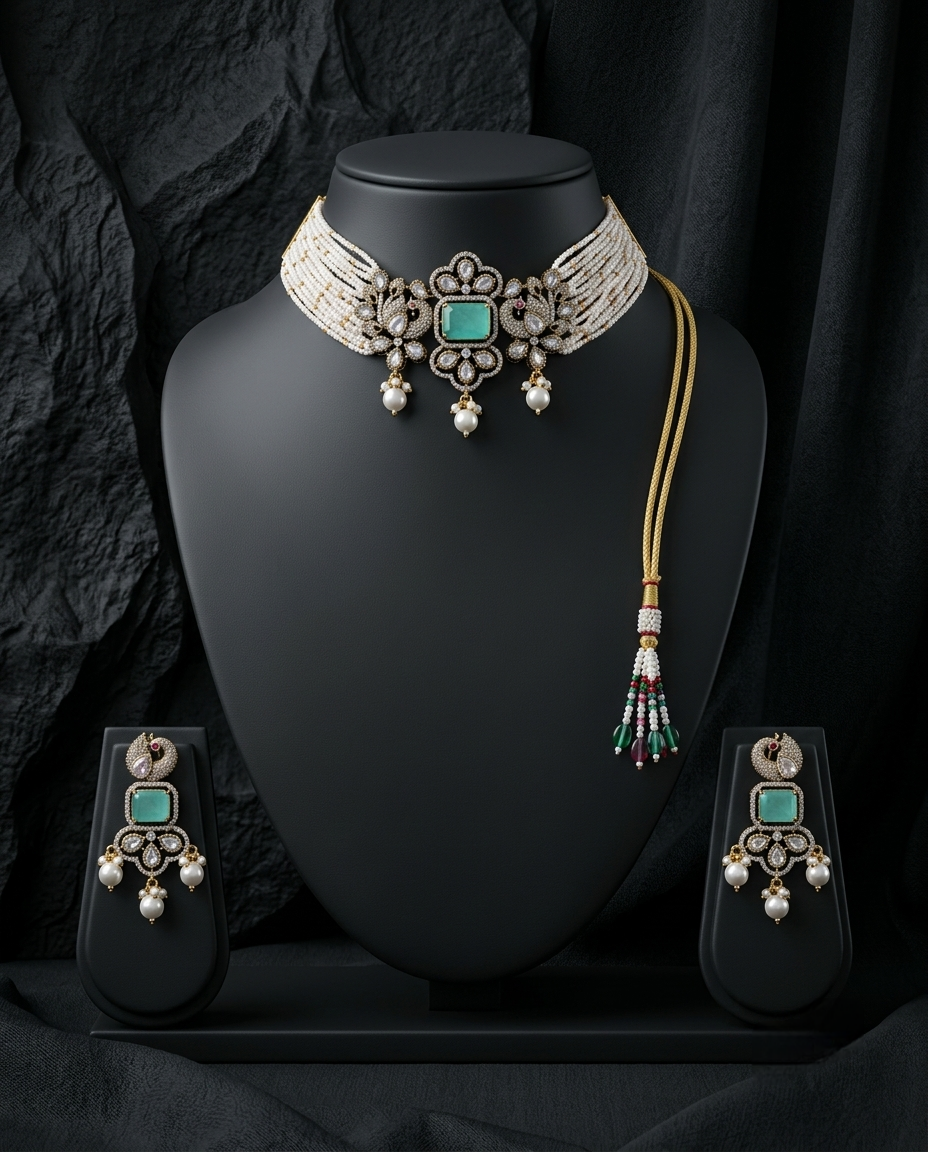 Anvisha Pearl Choker Set