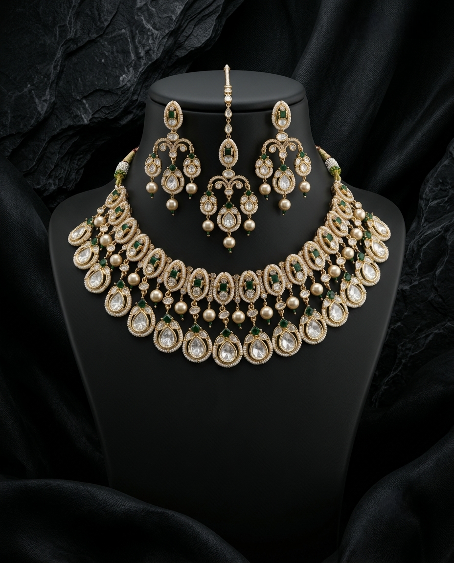 Navisha Kundan Bridal Set