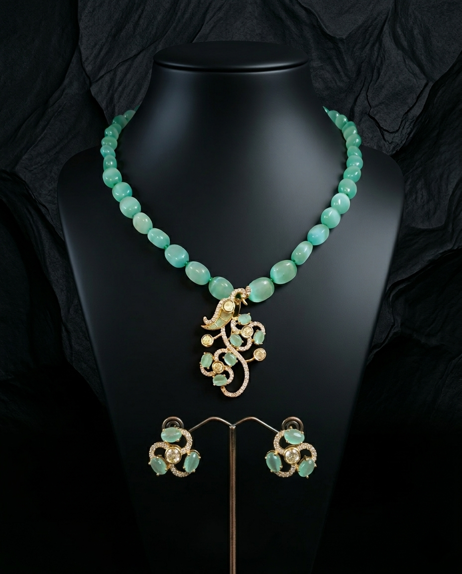 Imperial Blossom Necklace Set