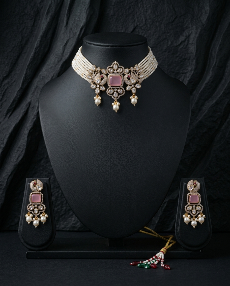 Anvisha Pearl Choker Set