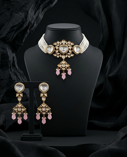Zarish Kundan Choker Set