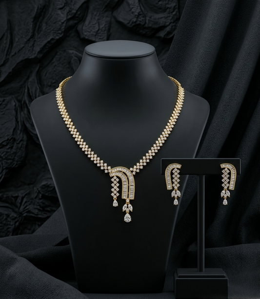 Celestia Arch Necklace Set