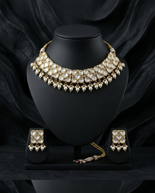Moonlit Kundan Choker Set