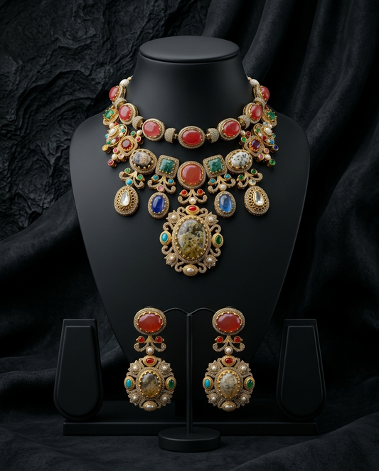 Saanvi Heritage Necklace Set