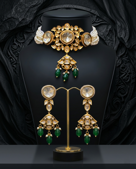 Zarish Kundan Choker Set