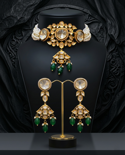 Zarish Kundan Choker Set