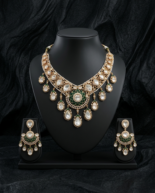 Vihana Kundan Bridal Set