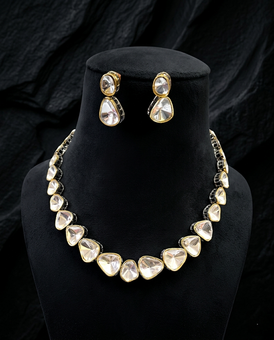 Kundan Statement Necklace Set