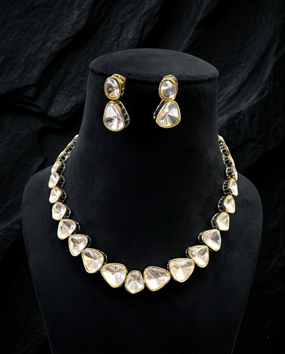 Kundan Statement Necklace Set