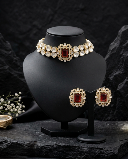 Aarna Kundan Choker Set