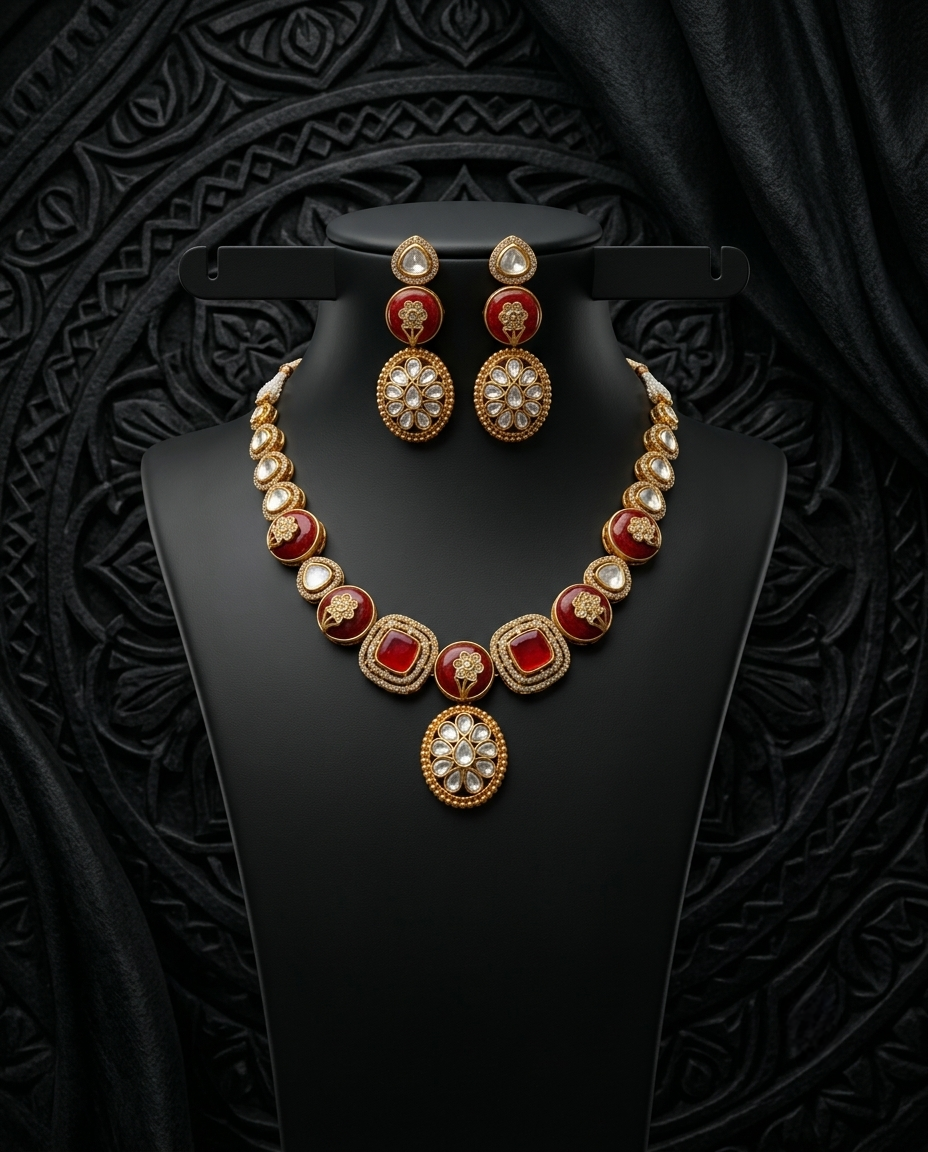 Vireya Necklace Set