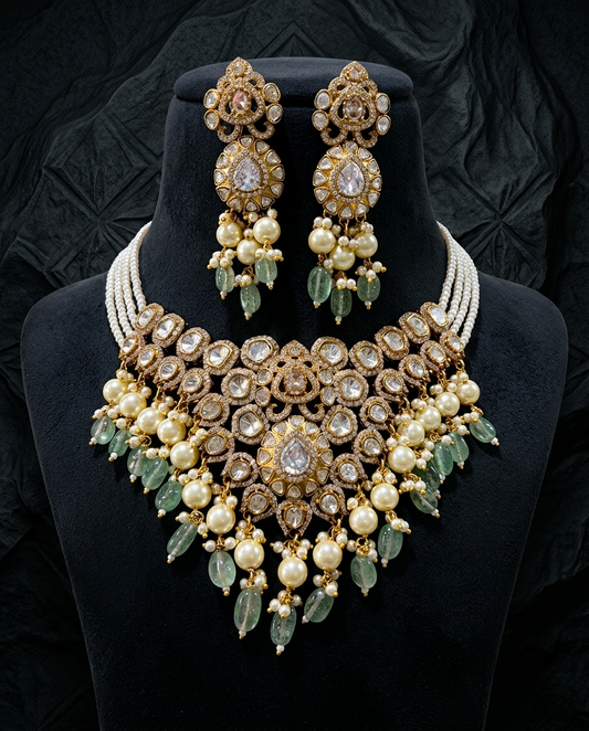 Rajvalli Heritage Necklace Set