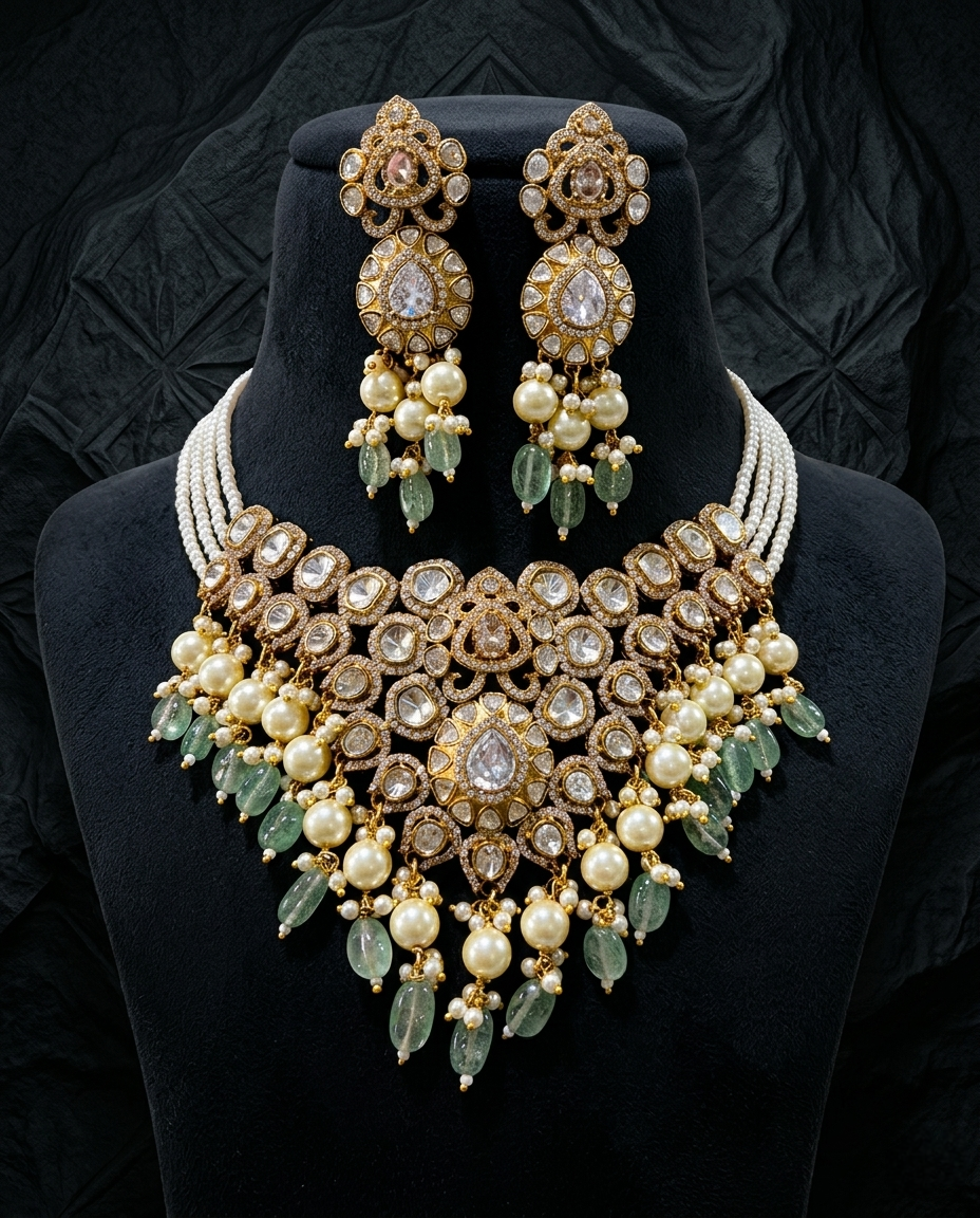 Rajvalli Heritage Necklace Set