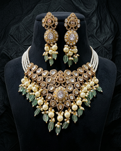 Rajvalli Heritage Necklace Set