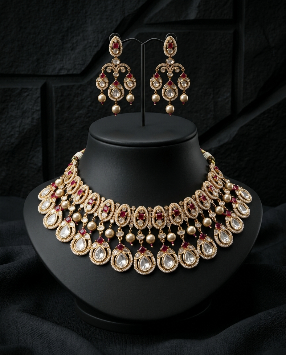 Navisha Kundan Bridal Set