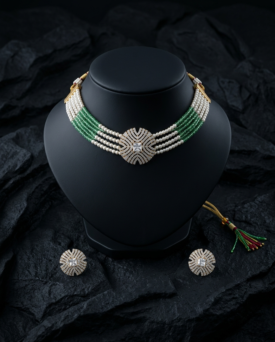 Nooréa Pearl Choker