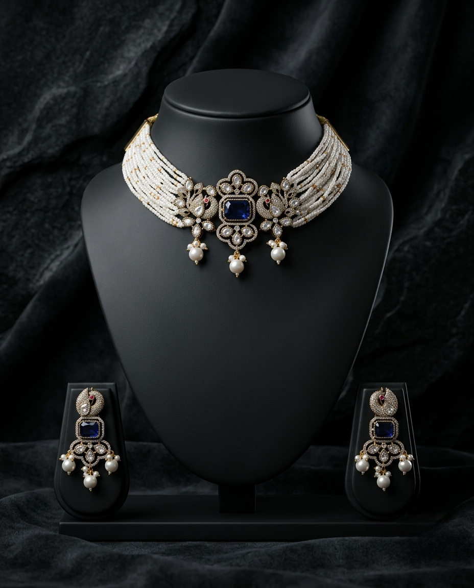Anvisha Pearl Choker Set