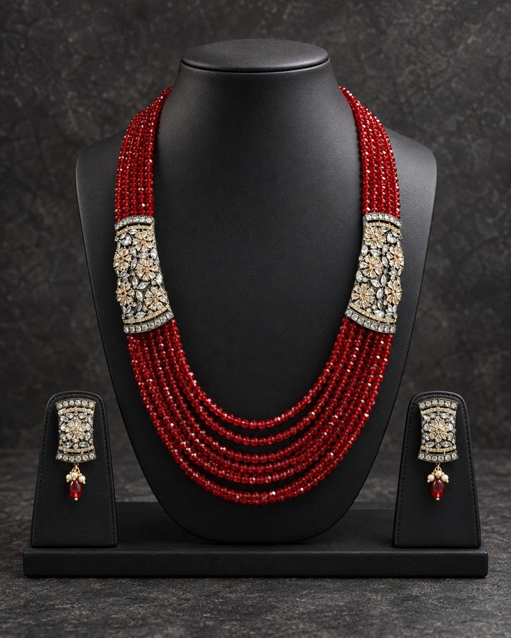 Ruhi Onyx Mala Set Zestro